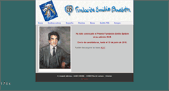 Desktop Screenshot of fundacionemiliobarbon.es